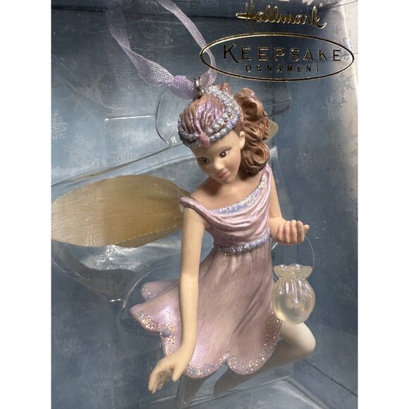 Hallmark Ornament Faerie Brilliana Frostlight Collection Fiber Optic Glow 2001 - Picture 2 of 7
